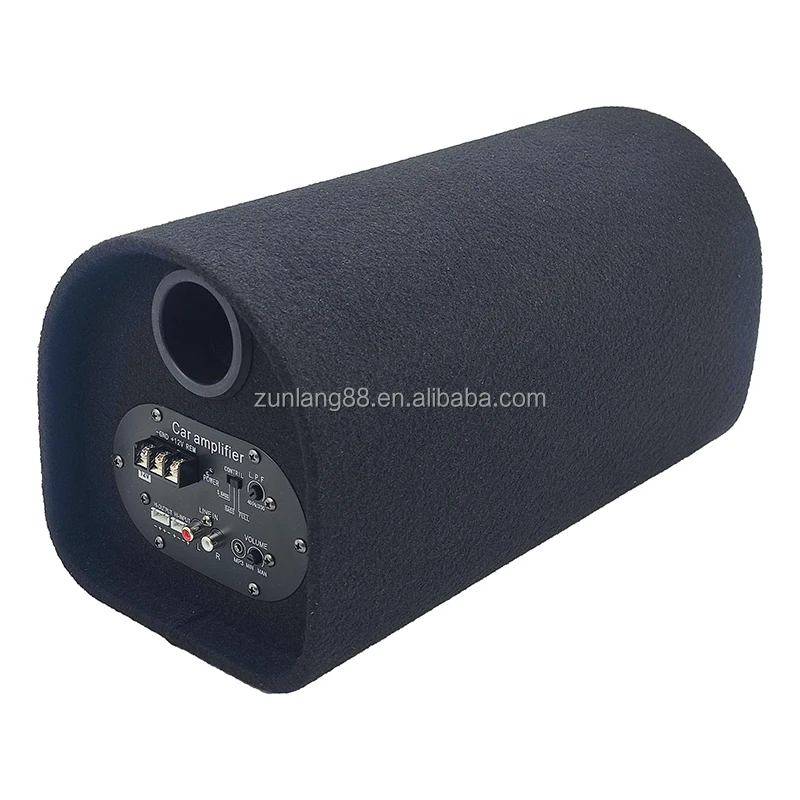 Factory Bass RMS 70W 4Ω Tube Car Tunnel subwoofer 6 Inch Strong Bass Car Active Subwoofer Speakers Sound with cable Accessories