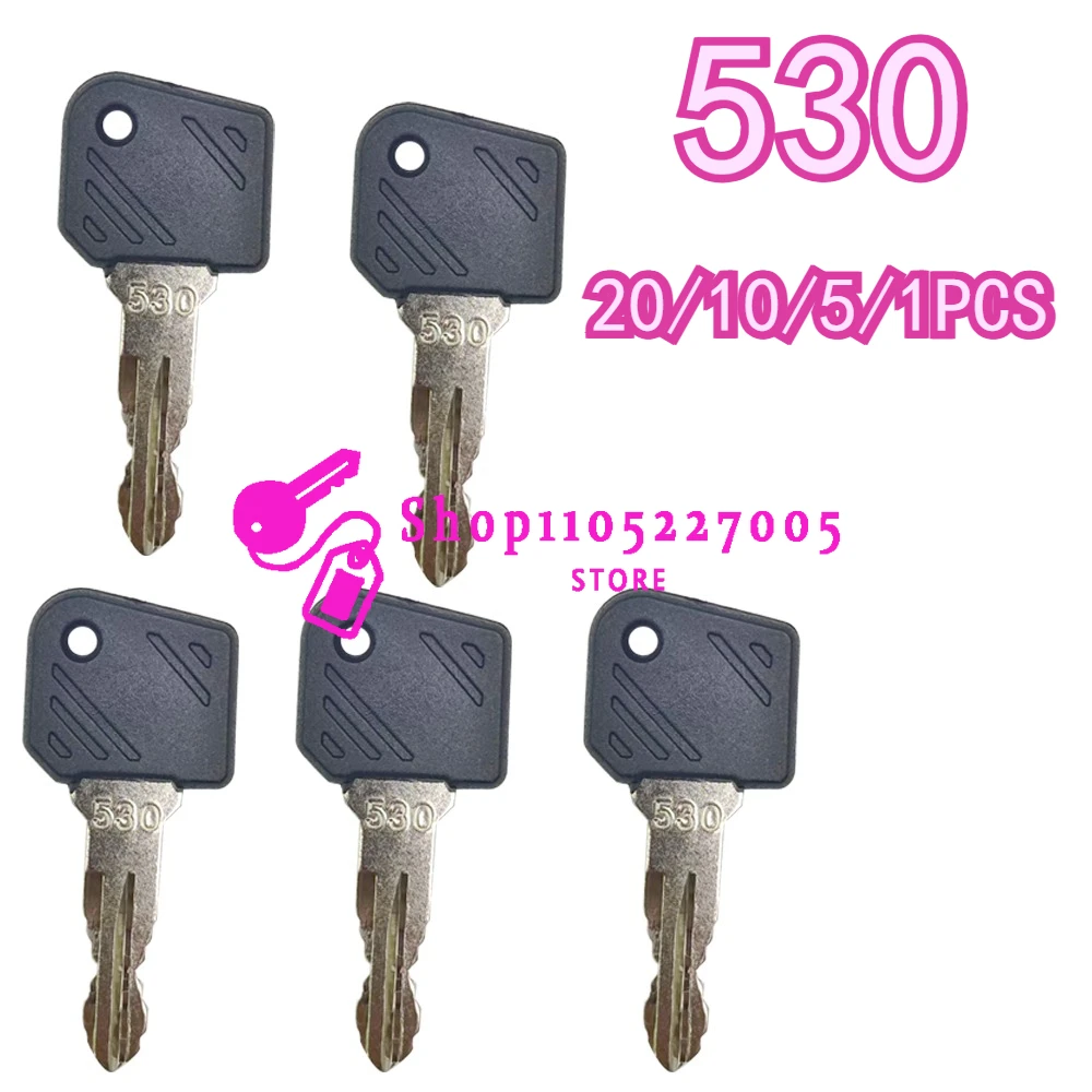 20/10/5/1PCS 530 Keys for Linde Electric Forklift Key Start Key