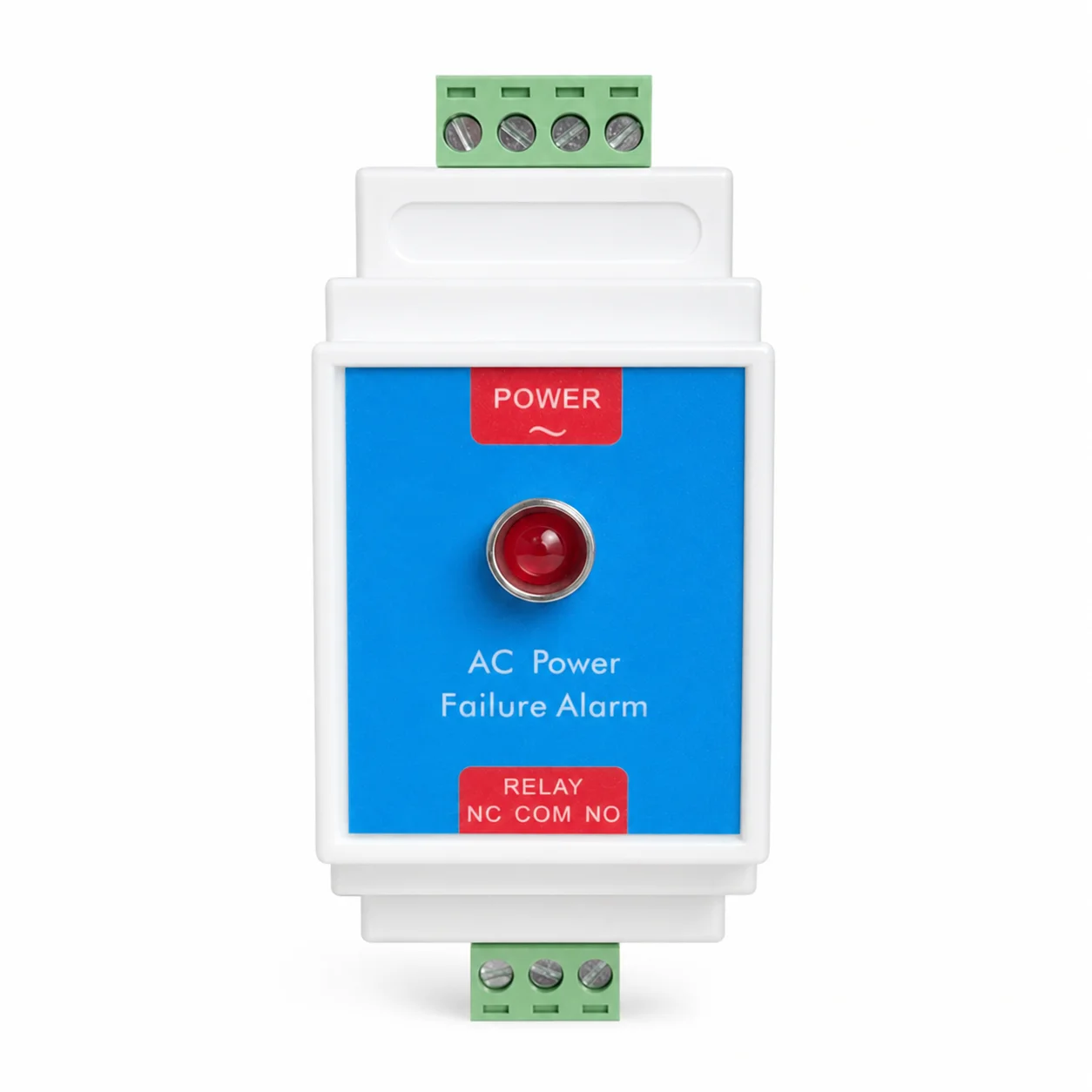 Phase Loss Monitor, AC 220V/380V power failure alarm sensor, dry contact relay output for DIN rail installation