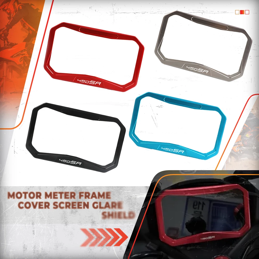 

Мотоцикл 450SS для CFMOTO CF MOTO 450SR 450 SR 2022 2023 2024 метра, рамка, крышка, бликовый экран, защита дисплея приборов