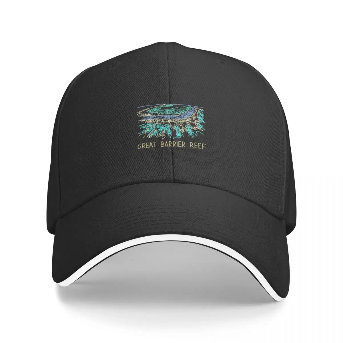 Great Barrier Reef Australia Baseball Cap hard hat Gentleman Hat Military Cap Man Mens Caps Women's