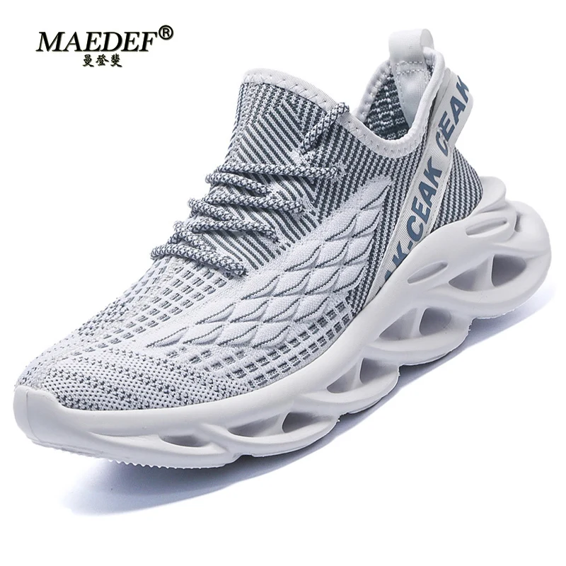 MAEDEF Shoes Men Non-Slip Male Sneakers Outdoor Sport Walking Jogging Shoe for Men Shock-Absorbing Sneaker Man Vulcanize Shoes