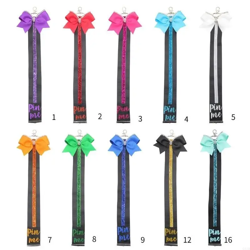 

Подарки для болельщиков, веселый цветной брелок с бантом, кулон со стразами, украшение для рюкзака, аксессуары, подарок