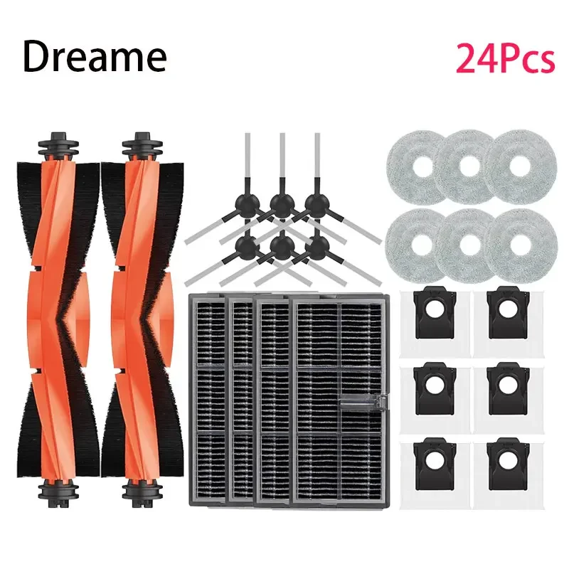 Dreame L10S Pro Ultra Heat, X30 Ultra, X30 Pro Plus Spare Parts Accessories Brush Filter Mop Cloth Dust Bags