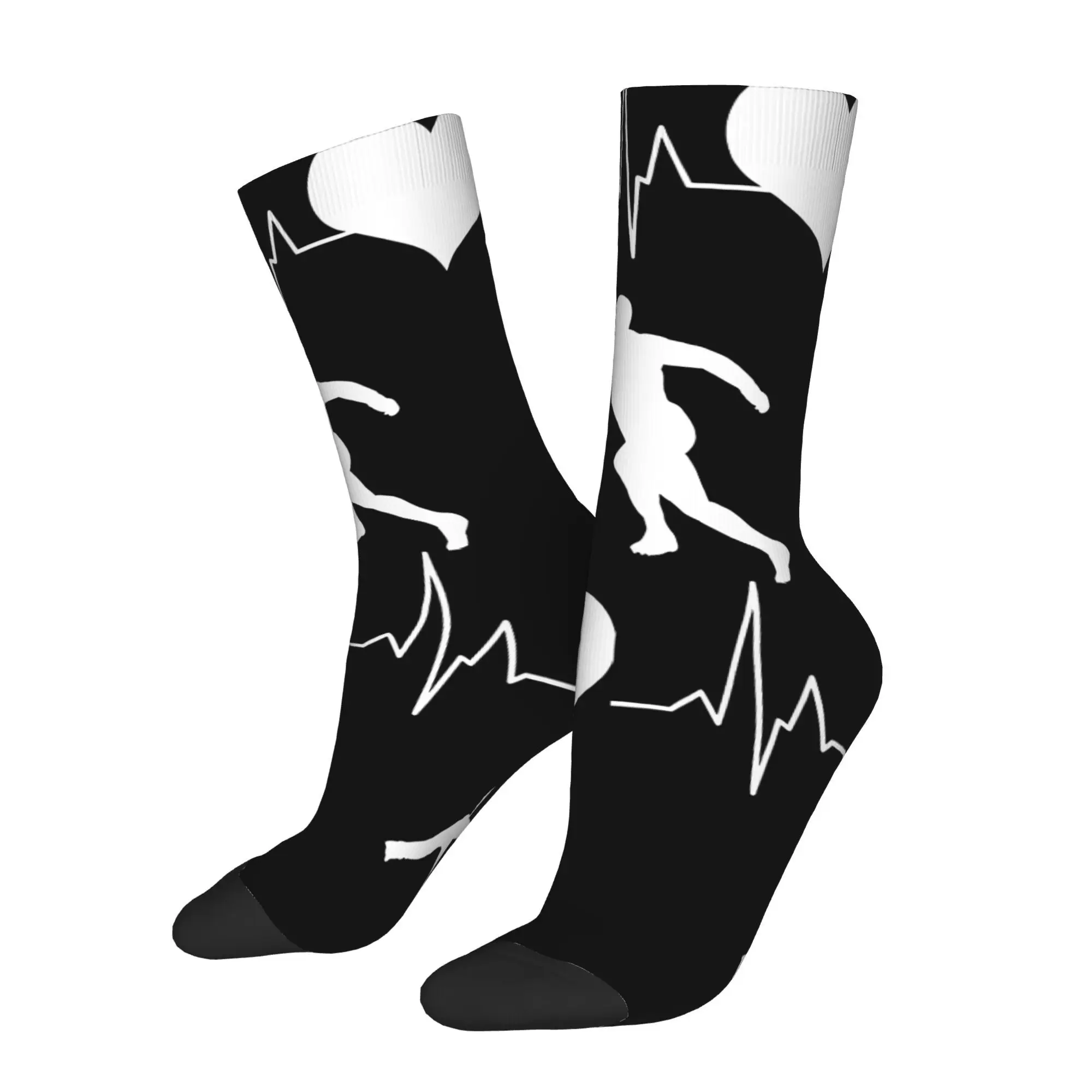 

Football Love Heartbeat Heartbeat Trainer Oversized Unisex Winter Socks Happy Socks Street Style Crazy Sock