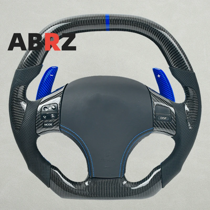 

For Lexus IS IS250 IS300 ISF F-Sport Carbon Fiber Steering Wheel Car Acesssories Customized