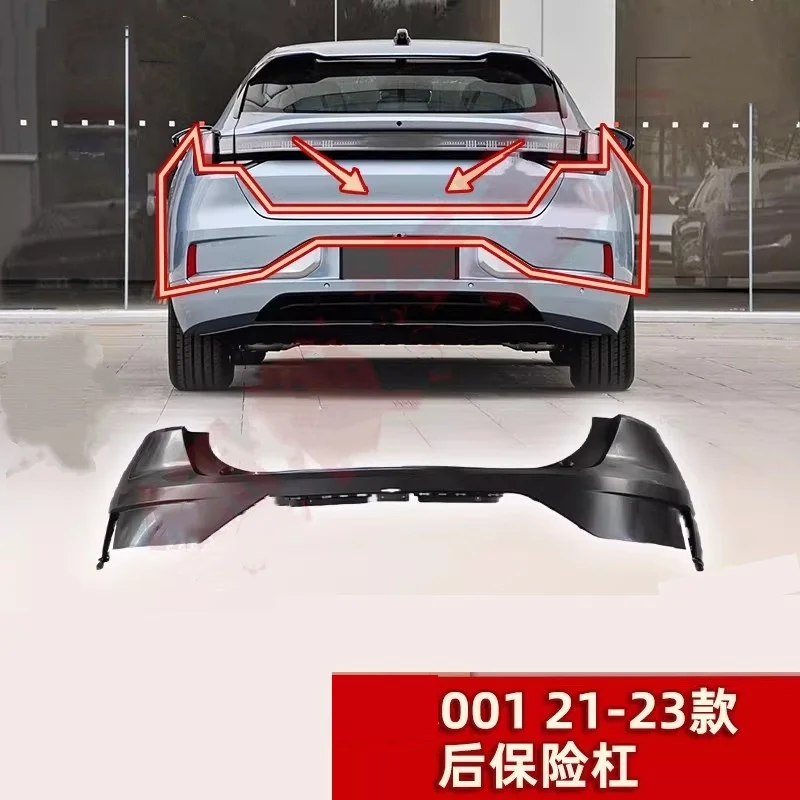 

Rear Bumper Surround For Zeekr 001 2021-2023 bumper lower Plate Light Cover decorative Trim Chrome strips