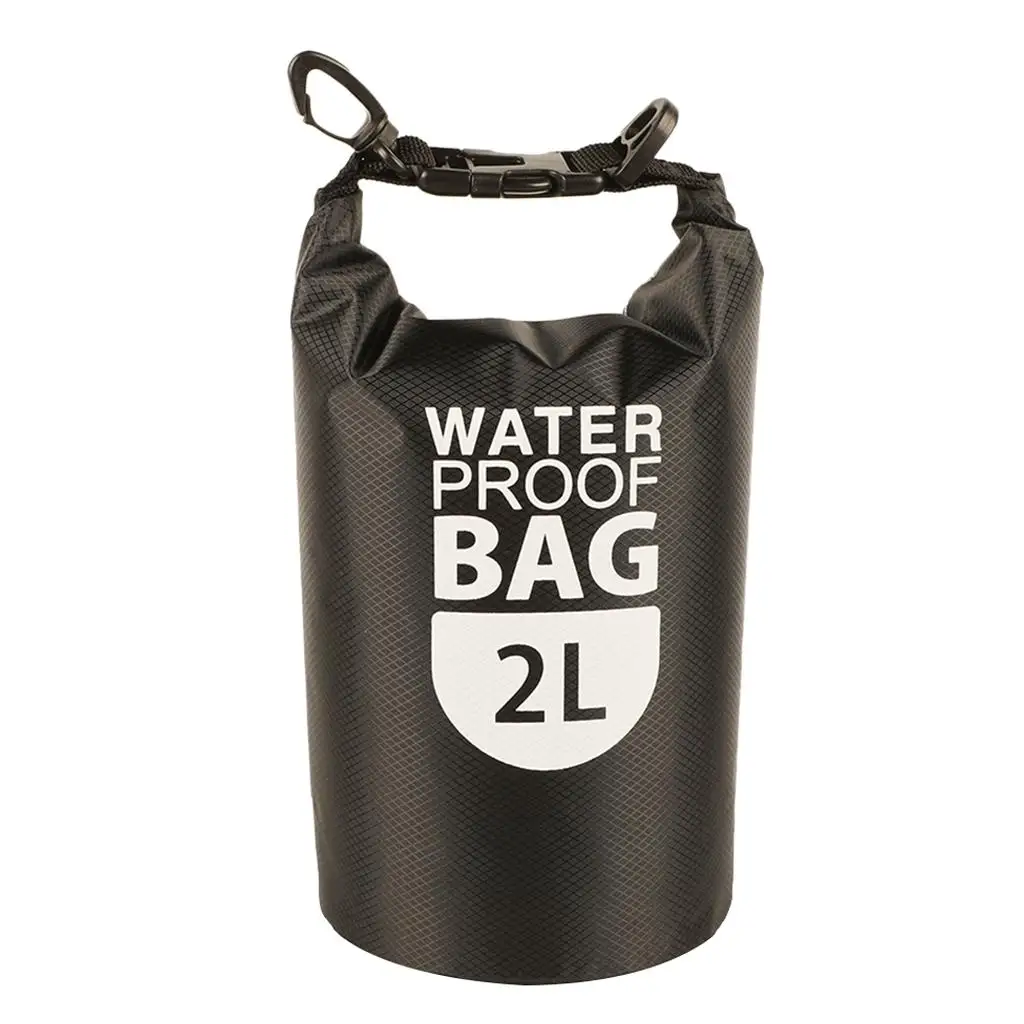 Lightweight PVC Waterproof Bag Beach Sack Roll Top Design for Kayaking Camping Boating Outdoor Storage
