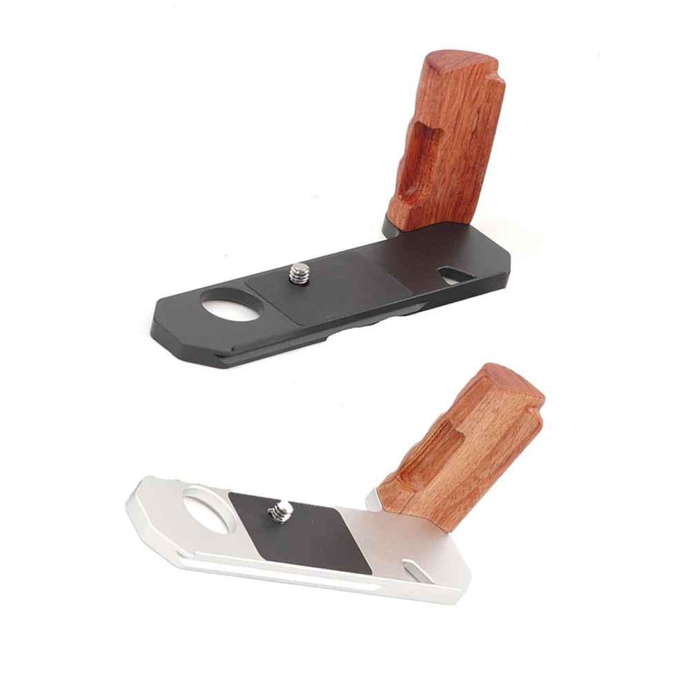 

Solid Wood Metal Hand Grip L Bracket Universal for Nikon FTN/ FT2/ FT3 Camera Tripod Plate Base Camera Accessory Kit