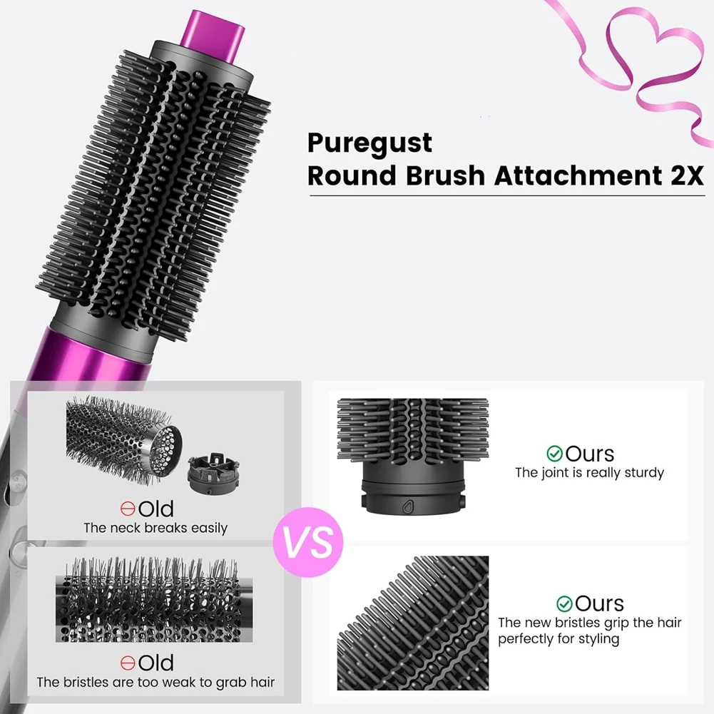 

Насадка A76G-Hair Smooth и улучшенная насадка-щетка для придания объема для Dyson Airwrap HS01, HS05, HS08 (аксессуары)