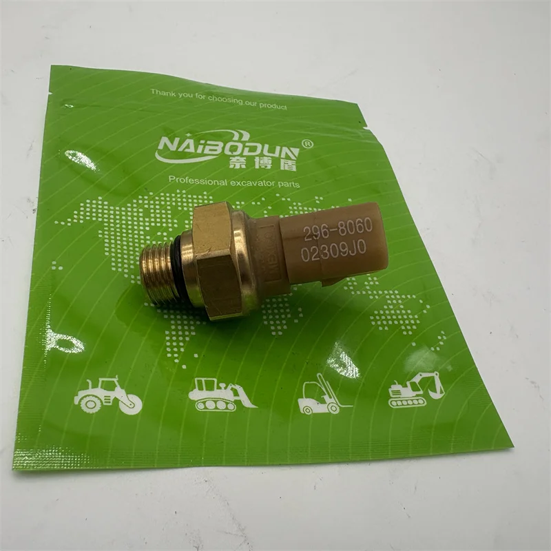 

For New High Quality Oil Pressure Sensor 296-8060 2968060 For Caterpillar Excavator Parts