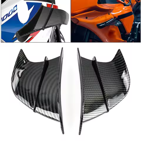 Motorcycle Winglet Fairing Racing Wing Kit Spoiler For HONDA CBR650R CBR650F CBR500R CBR1000RR For Yamaha BWS RS JOG JOE GP