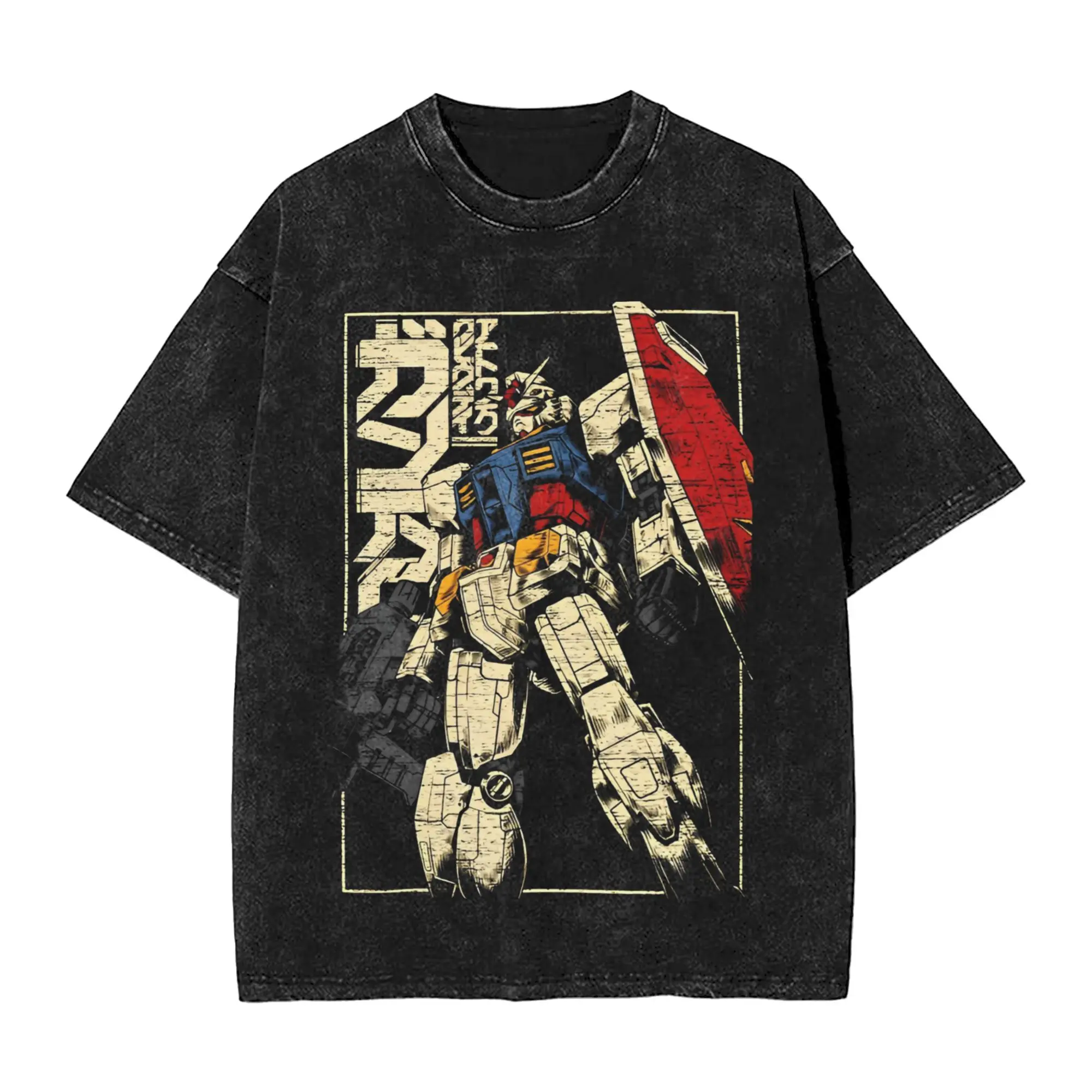 traje-movel-gundams-manga-anime-lavado-t-camisa-streetwear-hip-hop-moda-camiseta-t-das-mulheres-dos-homens-algodao-oversize
