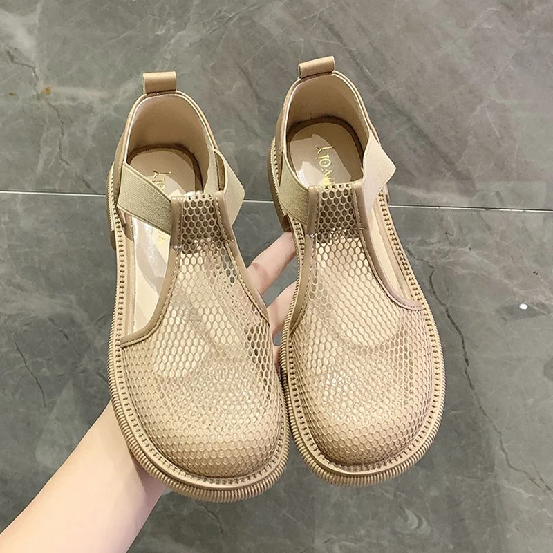 2021 nuovi sandali da donna designer estivo scarpe Songgao per il tempo libero sandali con punta chiusa sandali da donna in mesh traspirante scarpe