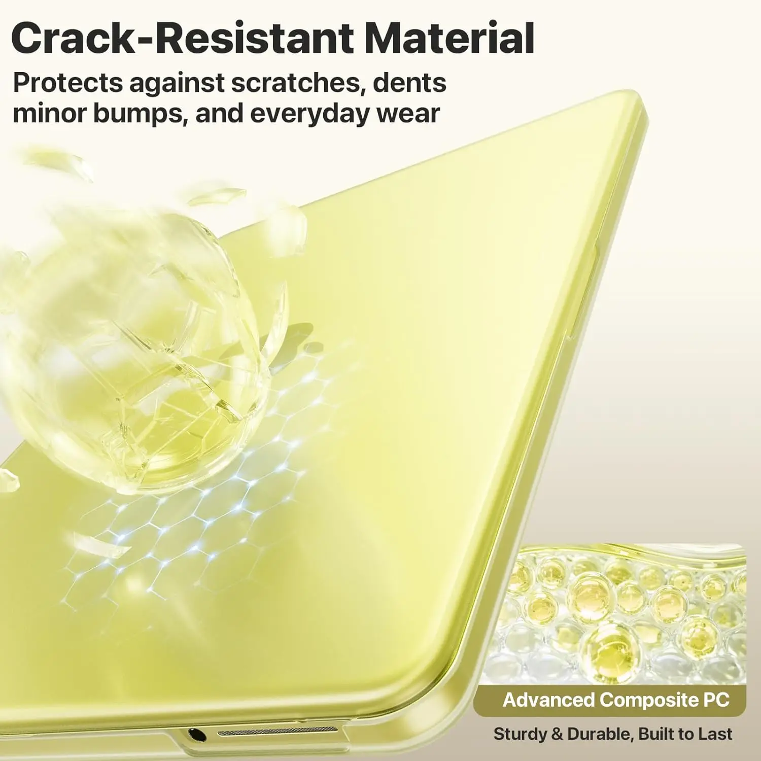 Laptop-Hülle für MacBook Neo Case 13 Zoll 2026, 100 % passend zur offiziellen Farbe, Kunststoff-Matt-Hartschalenhülle für A3404 – Detail 7