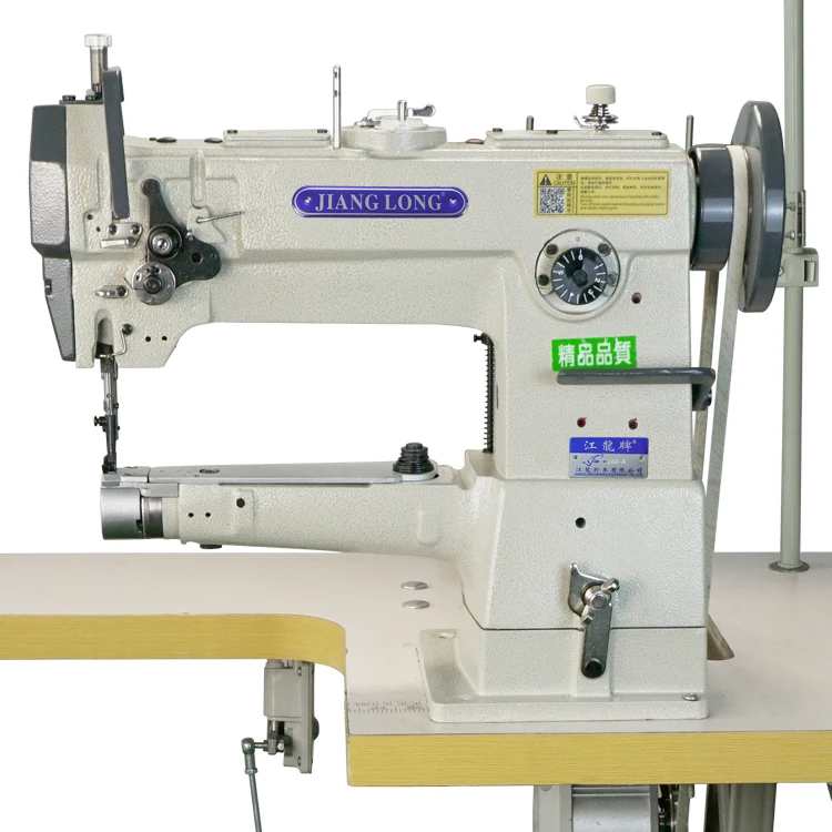 

Промышленная швейная машина челночного стежка с цилиндрическим рычагом и узким проходом иглы 244-A для кожи