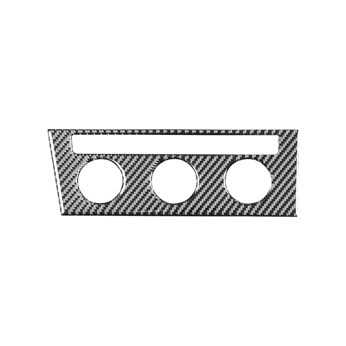 

For Mk7 2019-2023 Carbon Fiber Console AC Control Frame Cover Trim Accessories