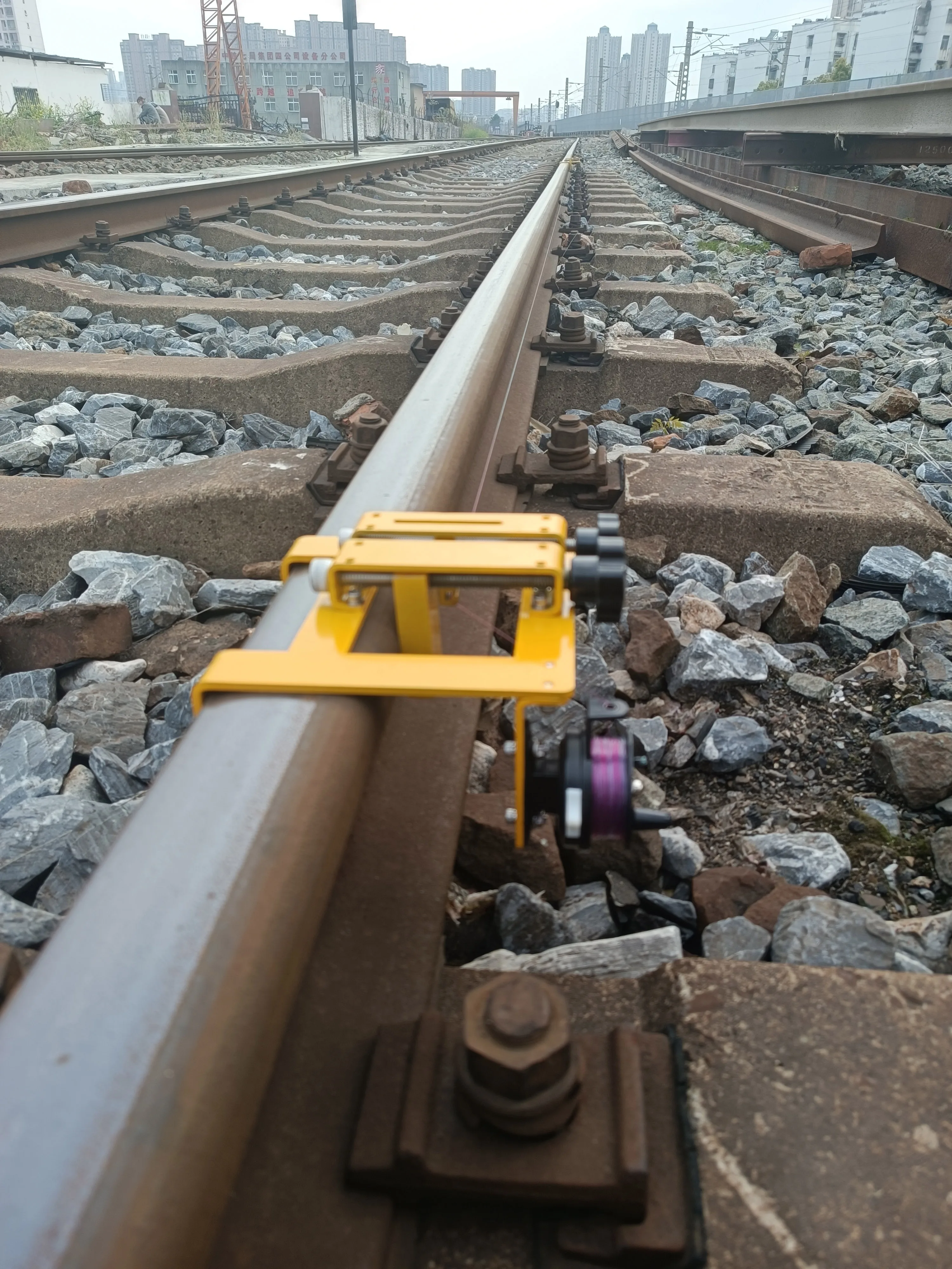 

100m Rail Curve Measuring Set Versine Measuring Tool for Railway Engineering