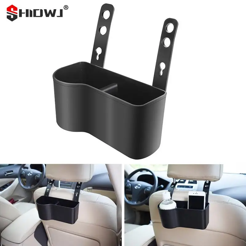 Multifunctional Car Cup Holder Car Rear Seat Cup Holder Hanging Beverage Storage Rack Car Interior Water Bottle Storage Rack