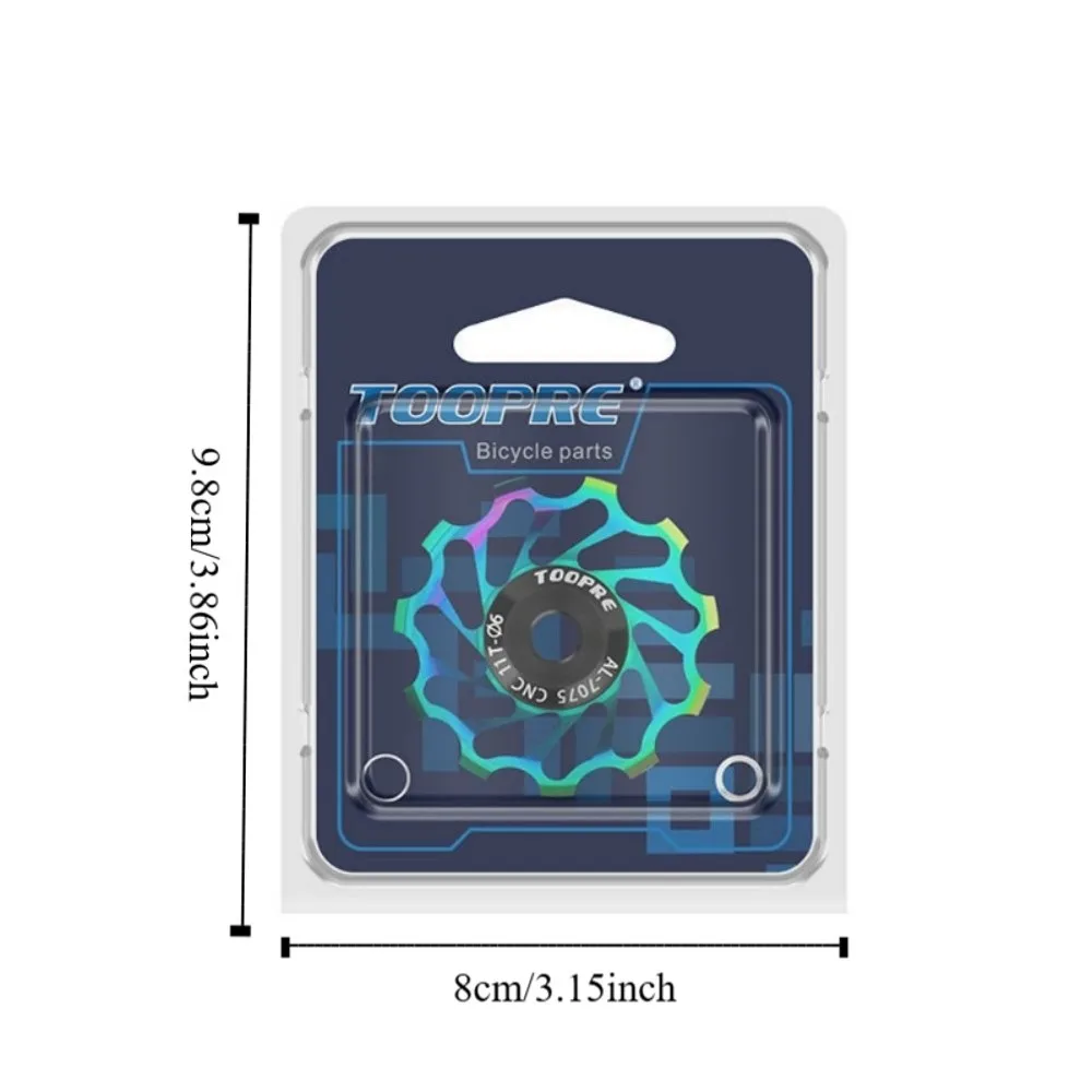 11T/13T Fahrrad Schaltwerk Lager AL7075 CNC Pulley Fahrrad Schaltwerk Riemenscheibe Hohe Kompatibilität Ultra-leise