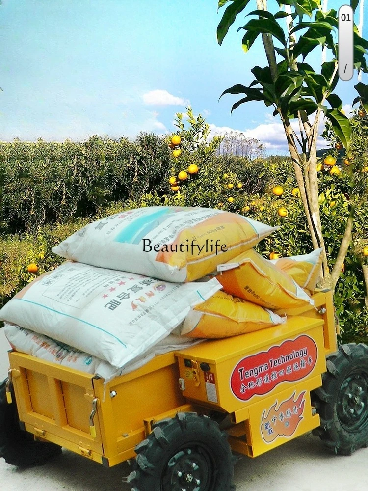 

1All-terrain four-wheel drive transporter remote control electric truck