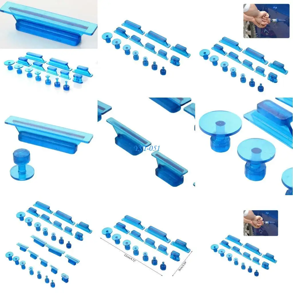 

E15A 30pcs Car Dent Puller Set Sheet Metal Plastic Suction Cup Practical Auto Body Remove Dents Car Repair Tools Repairing