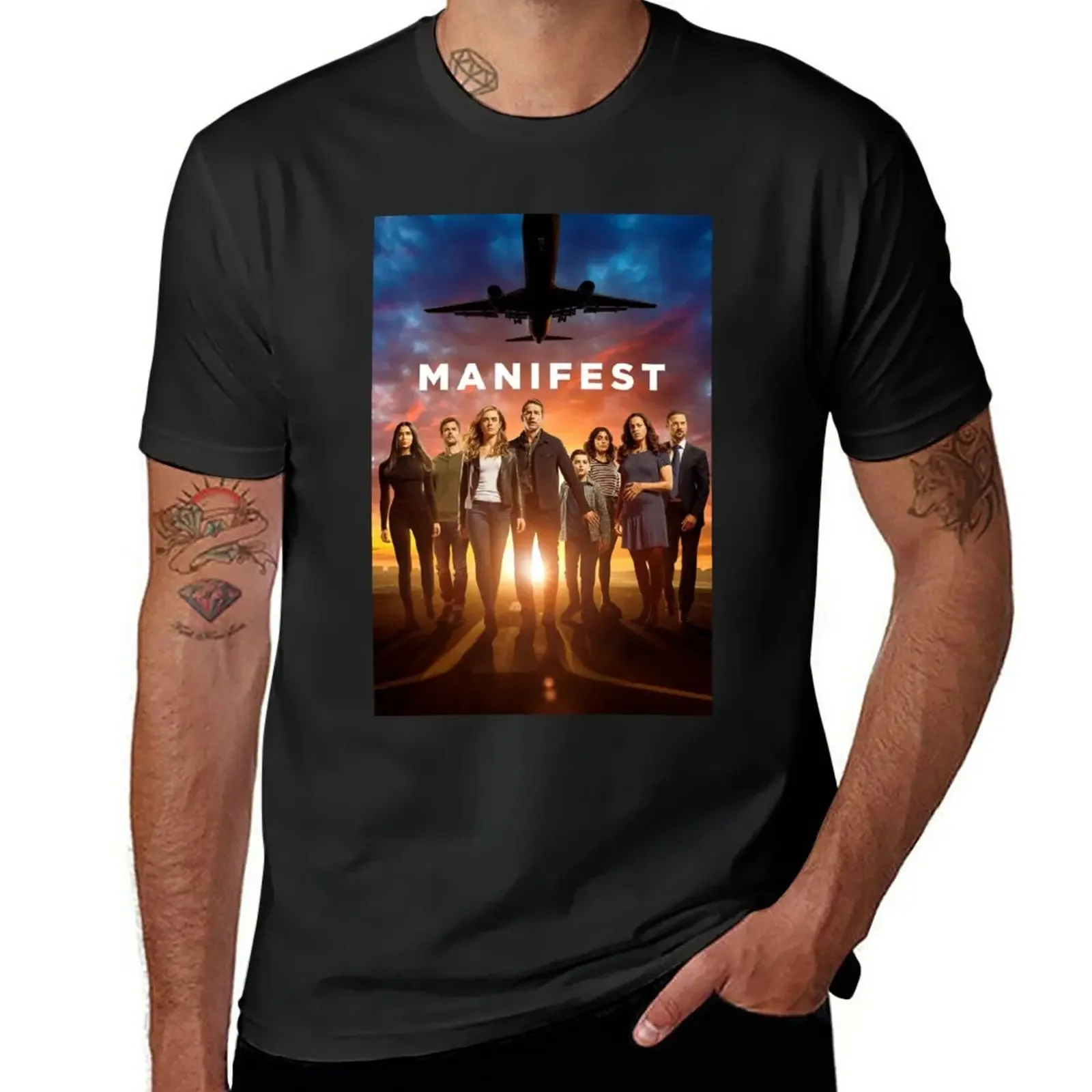 New Manifest T-Shirt graphic t shirts cat shirts boys white t shirts animal print shirt for boys men t