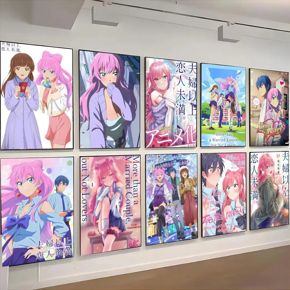 More Than a Married Couple, But Not Lovers Anime Poster Living Room Bedroom Party Bar Decor Moisture-proof Art Wall Painting