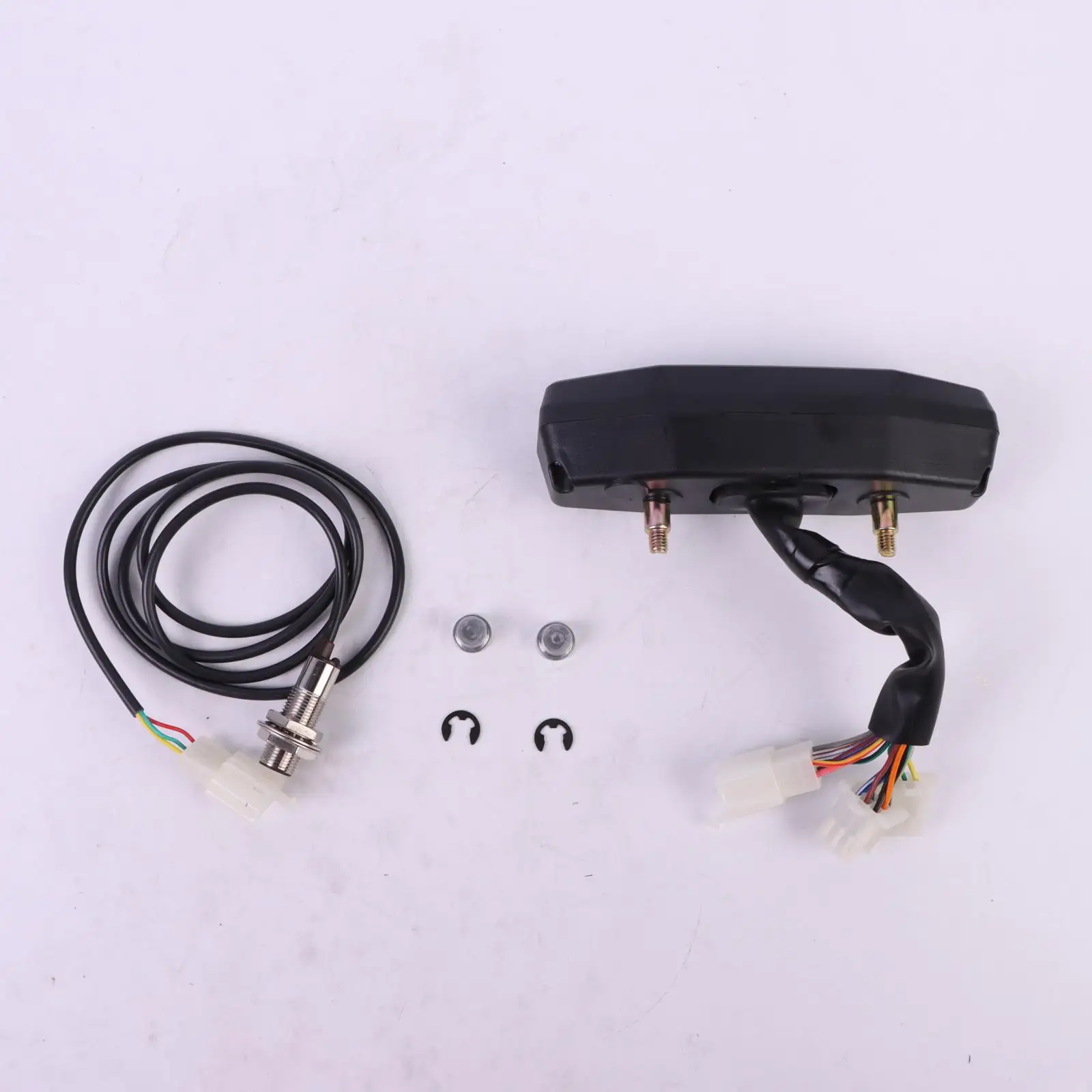 1PC Universal Motorcycle Digital Tachometer Odometer RPM Fuel Injection Carburetor Meter LCD Digital dash Instrument Panel