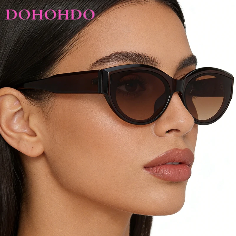 

Vintage Trend Cat Eye Sunglasses UV400 For Women Men Fashion Brand Designer Personality Outdoors Street Photography Sun Glasses