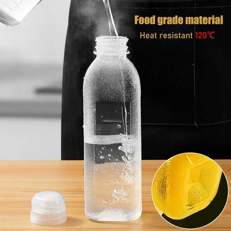 Squeeze Bottle, Squeeze Bottle, Oil Squeeze, Plastic Oil, Honey Squeeze, Dosing Oil Bottle Dispenser Food Safe (300 ml - 500 ml)