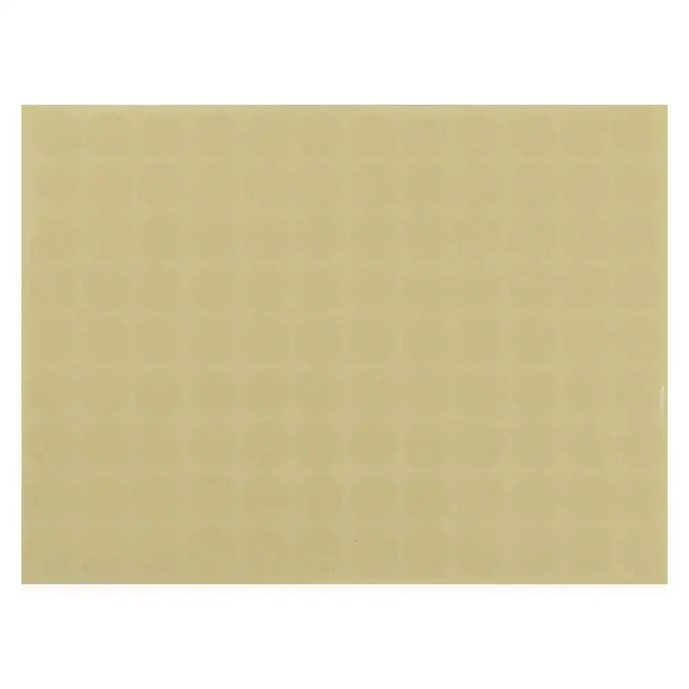 8/24/48/70/96/132pcs Transparent Round Gloss Clear Dot Sticker Self Adhesive Label Wafer Seal 1 Sheet image 2