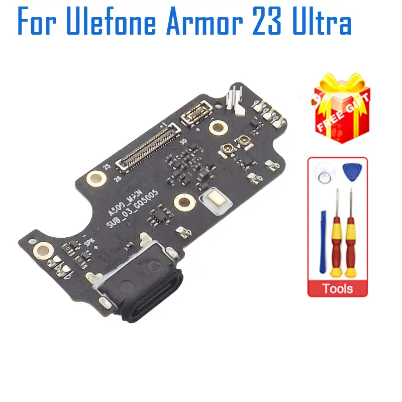 

New Original Ulefone Armor 23 Ultra USB Board Base Charging Board Port With Mic Accessories For Ulefone Armor 23 Ultra Phone