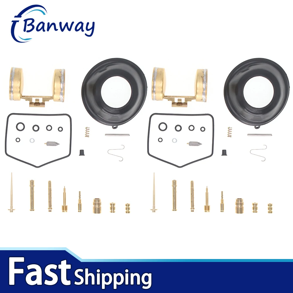 

For Honda CB350 Super Sport CL350 Scrambler 1968-1973 Carburetor Repair Kit Carb Rebuild Set Vacuum Diaphragm Gasket