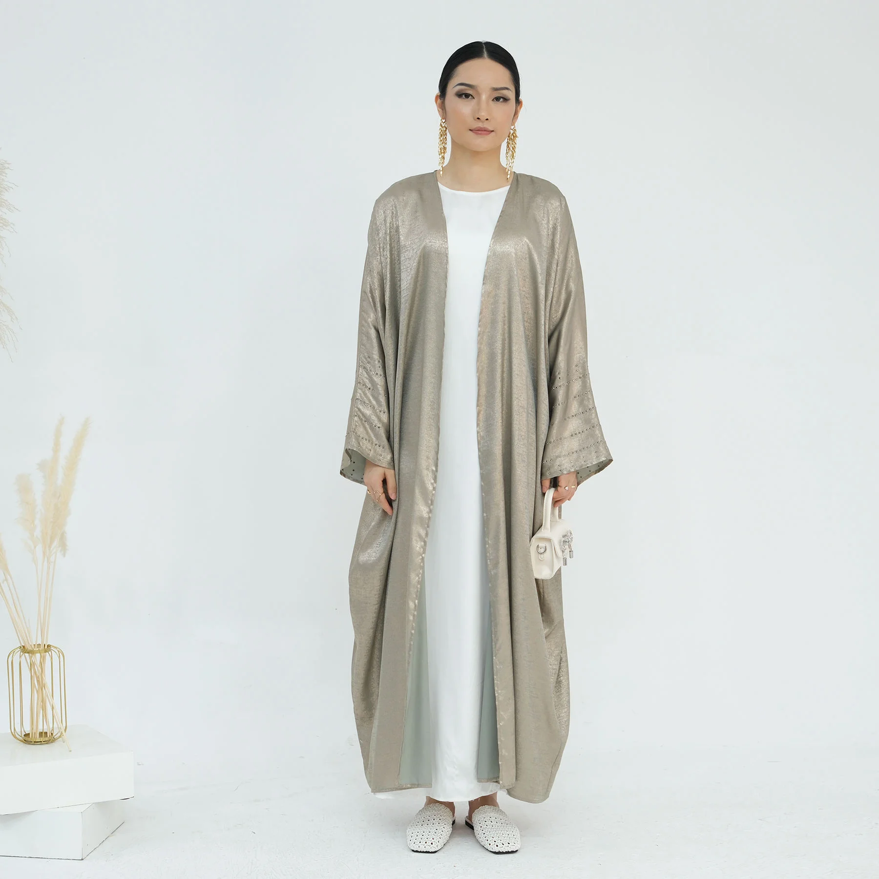 

Eid Muslim Women Kimono Jalabiya Djellaba Caftan Marocain Femme Musulmane Kebaya Ramadan Islam Clothing Muslim Dress Dubai Abaya