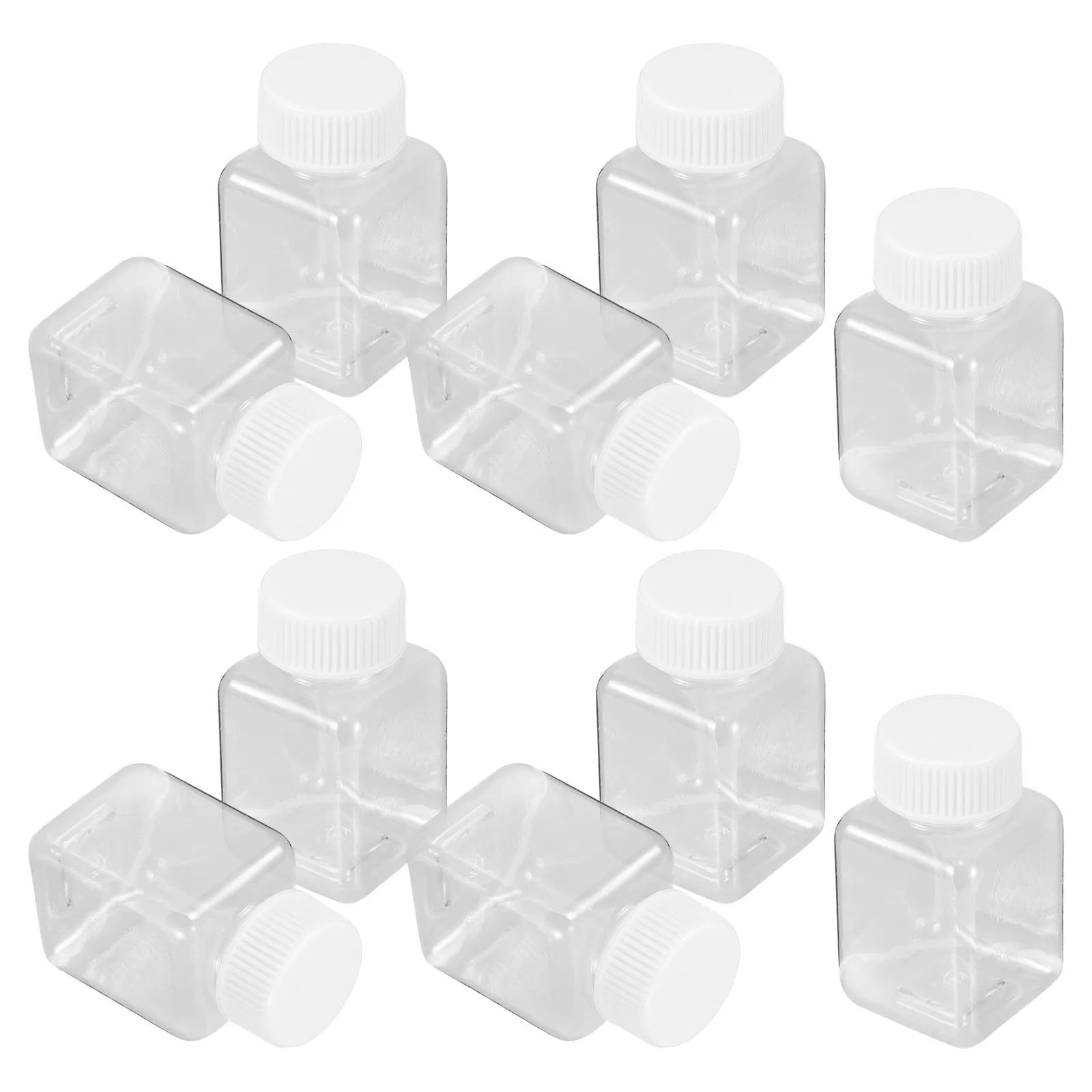 

10 шт. портативных герметичных многоразовых пластиковых контейнеров для хранения бусин, маленькие бутылочки для организации бисера и мелких предметов