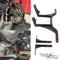 Motorcycle Highway Engine Crash Bar Bumper Frame Protection Reinforcements Bar For Harley Softail Low Rider ST 117 FXLRST 22-24