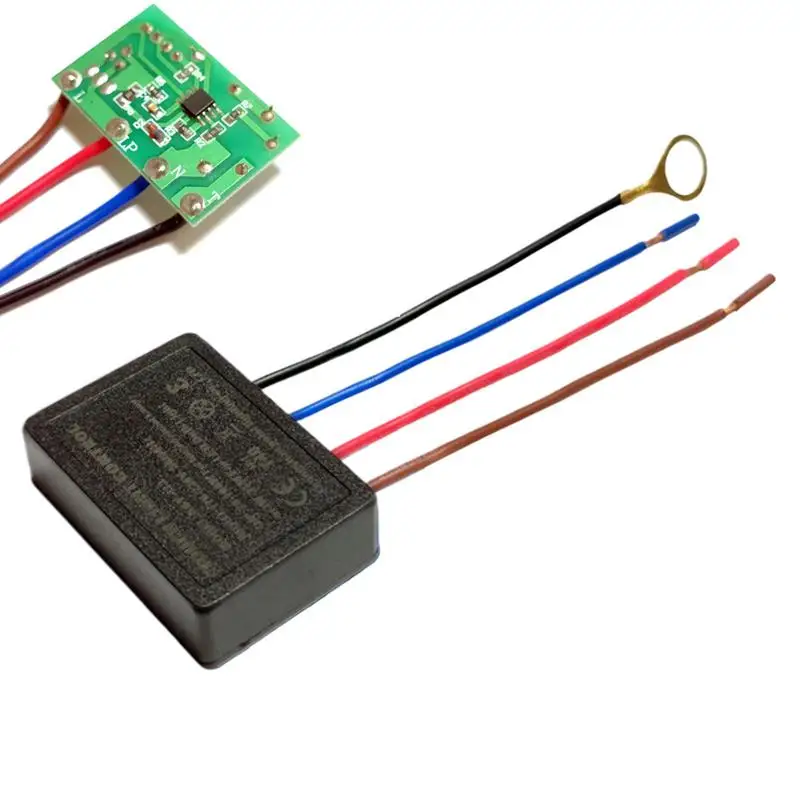 220V 3-Way for Touch Dimmer Switches ABS Desk Lamp Control Module for Touch Lamp Repair KSY-413A