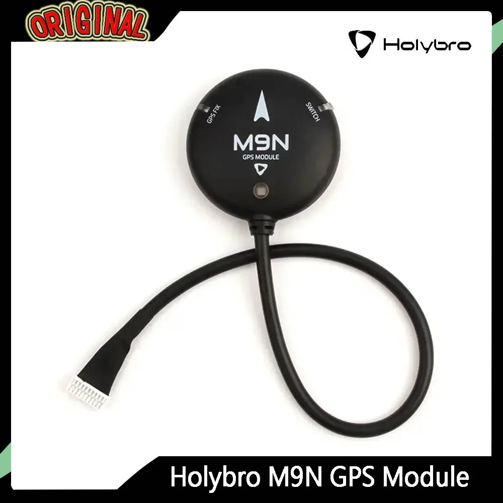 

Holybro M9N GPS Module with Compass LED Indicator 115200 Baud Rate 5Hz Compatible with Pix32 Pixhawk 4 FC RC FPV Drones