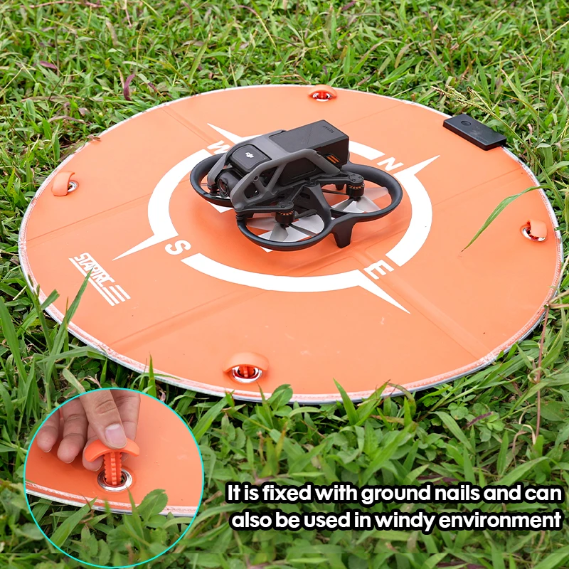 STARTRC Drone Landing Pad with LED Light Flashing Lamp for DJI Avata 2/Mini 4 Pro/Mini 3/Air 3/Mavic 3 Pro/Air 2s Accessories