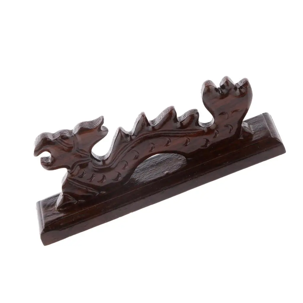 Dragon Shape Penholder 2 Ports Calligraphy Holder Study Supplies