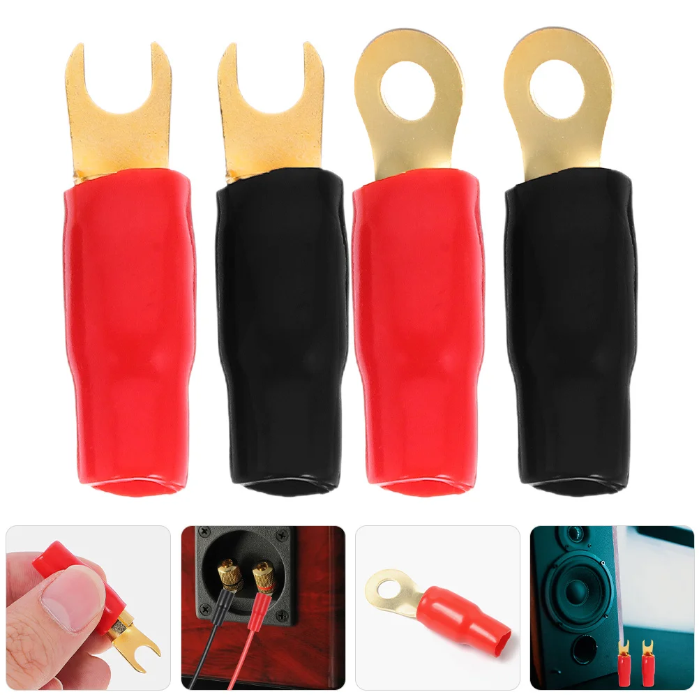 

6pcs Insulated Wire Terminals Crimp Connectors For Automotive Marine Boat Truck Audio Wiring Connector Kit Electrical Terminals