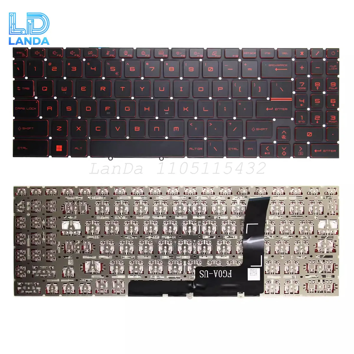 Keyboard For MSI Summit E16Flip A11UCT A12UDT A13VET E16FlipEvo A11MT A12MT