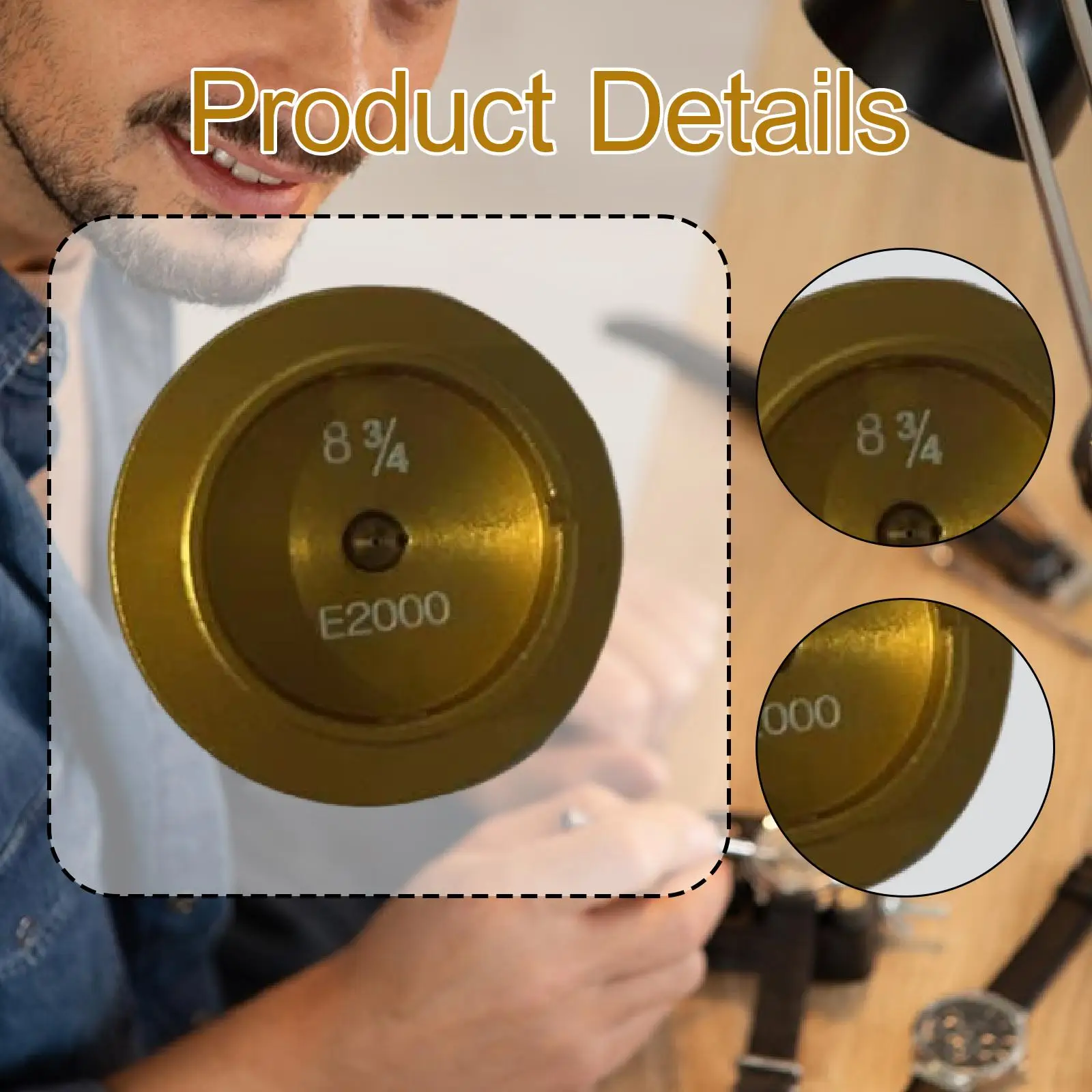 Uhrwerkhalter ersetzt, Haltebasisdurchmesser 31, cm, professionell für Installation, Schmuckherstellung, Uhrenmodierung, Armbanduhr