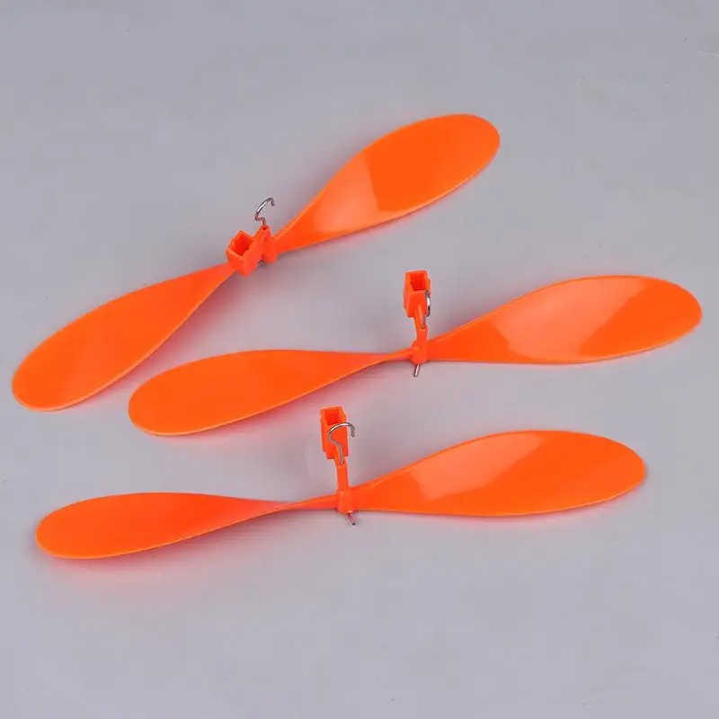 10 stücke 180mm Gummiband Angetrieben Propeller Für Modell Flugzeug Propeller Versorgung Student Flugzeug Spinner