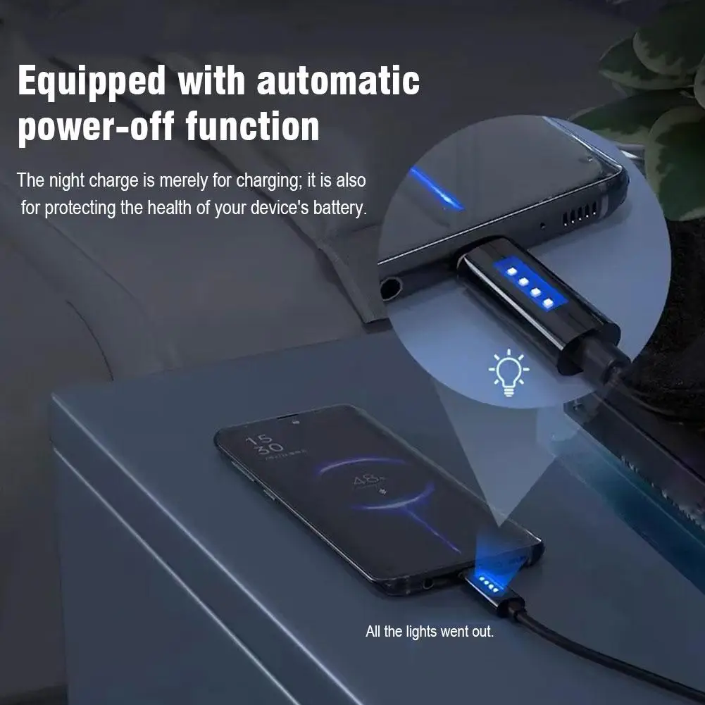 120W 6A Super Fast Charge Cable USB Data Cord Automatically Cuts Off Power Fast Charging Cable For Samsung For Xiaomi