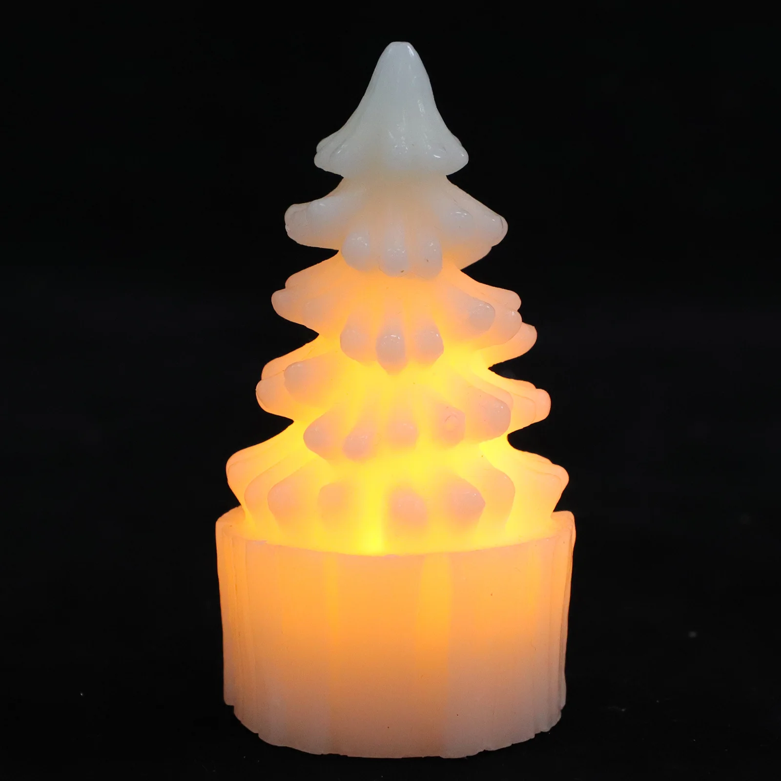 

1Pcs LED Light Xmas Tree Shape Christmas Decoration Luminous Desktop Ornament Xmas Party Table Light Christmas Gifts