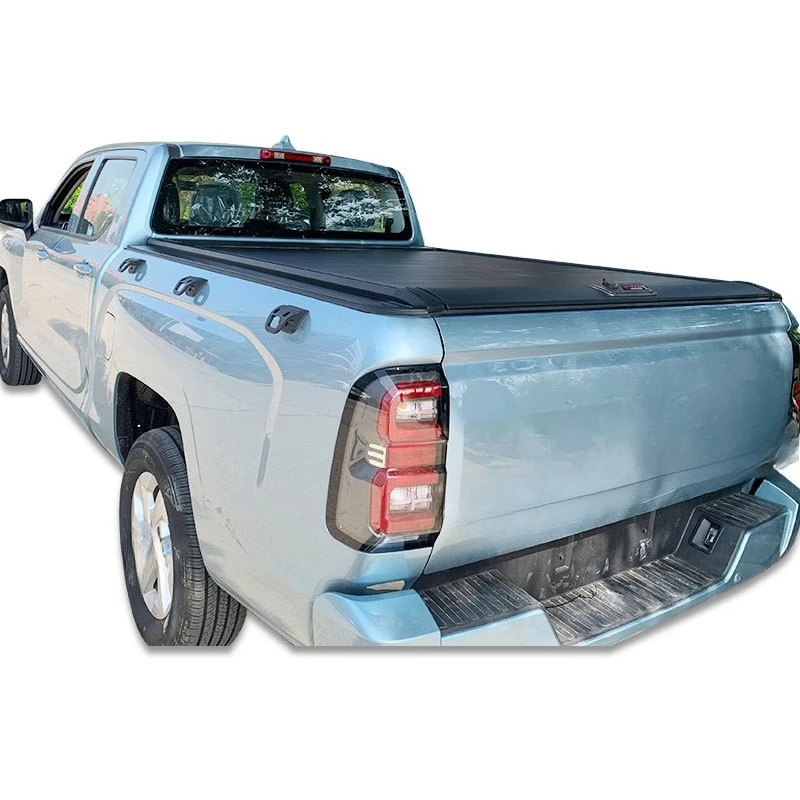 

Tonneau Cover For Great Wall Poer 2022 Manual Electric Roll Up Lockable Aluminum Truck Bed