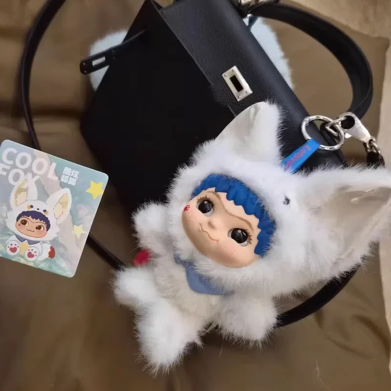 

Official Trendy Play Blind Box Plush Pendant Wakuku Fox Rabbit Mischief Diary Series Cute Ornament Mystery Christmas Girl Gift