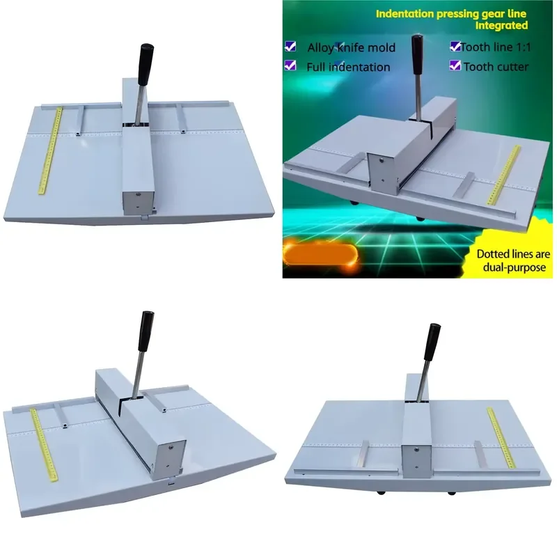 340MM A4 Dotted Line Creasing Machine Invitation Tear Line Cutting Cover Dotted Line Creasing Machine